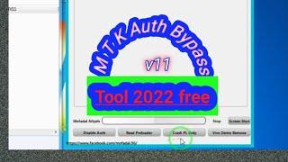 letest MTK auth bypass tool 2022 version v11 any_MTK-CPUAuth bypass one click done #Poojamobile