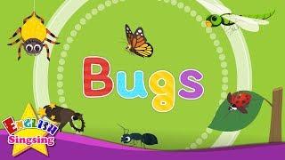 Kids vocabulary - Bugs - Learn English for kids - English educational video
