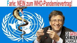 Farle NEIN zum WHO-Pandemievertrag