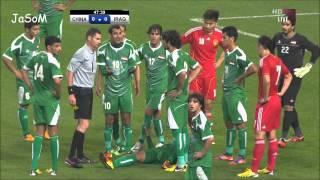 طرد لاعب العراق علي عدنان الصين 1 العراق 0 التصفيات الآسيوية 2013 Ali Adnan red card China vs Iraq