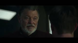 Star Trek Picard 3x3 Riker and Crusher Talk About Picard   Dope Acting Scenes