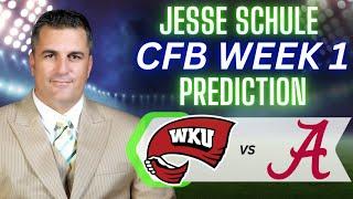 Western Kentucky vs Alabama Prediction and Picks  2024 College Football Week 1 Best Bets