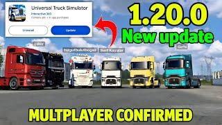 Universal Truck Simulator New update  V.1.20.0 New Multiplayer Mode Confirmed  Truck Gameplay