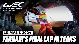 Were not crying you are  Onboard Ferrari AF Corse #50 I 2024 24 Hours of Le Mans I FIA WEC