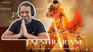 Jai Shri Ram Hindi Adipurush Reaction  Prabhas  Ajay-Atul Manoj Muntashir Shukla  Om Raut