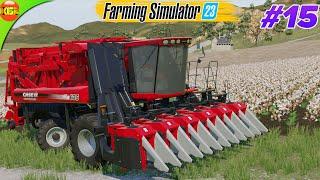 Cotton Harvester Purchased and Made Cotton Bale  Farming Simulator 23 Amberstone #15