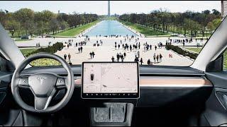 Can Tesla Full Self-DrivingFSD  Beta 11 Handle Downtown Washington DC