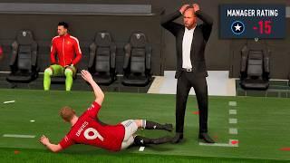 What Happens if you Tackle Your Manager in FC 24 Player Career?