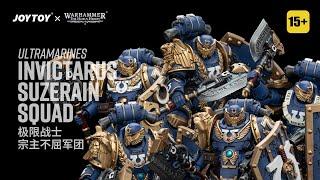 JOYTOY 118 Warhammer The Horus Heresy Ultramarines Invictarus Suzerain Squad