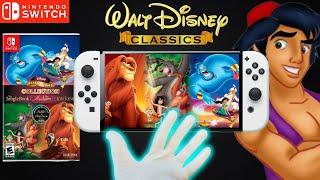 Disney classic games collection  opening and gameplay  nintendo switch