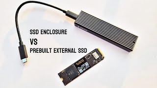 Why did I go with DIY External SSD with an enclosure?