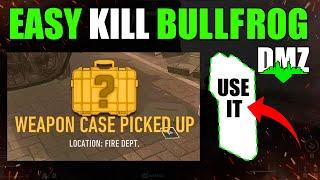 DMZ Bullfrog Boss - How to Kill EASY? SOLO Vondel Map