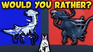 WOULD YOU RATHER in Creatures of Sonaria