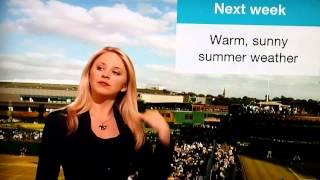 Wendy Hurrell BBC Weather Not Happy