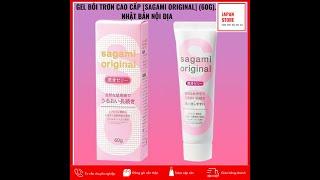 GEL BÔI TRƠN CAO CẤP NHẬT BẢN NỘI ĐỊA SAGAMI ORIGINAL 60G.