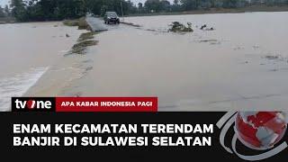 Akses Jalan Terputus Akibat Terendam Banjir di Kabupaten Wajo  AKIP tvOne