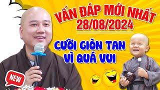 Vấn Đáp Mới Nhất - Ngày 28082024 CƯỜI GIÒN TAN QUÁ VUI  Thầy Thích Pháp Hòa - Tu Viện Trúc Lâm