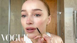 Bridgertons Phoebe Dynevor on Dry Skin Care & Casual Makeup  Beauty Secrets  Vogue