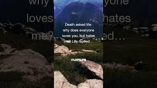 Death asked life... Yosemite National Park California #shorts #psychologyfacts