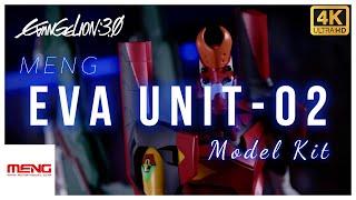 Size Matters MENG EVA Unit 02 & Transportation Platform Evangelion Asuka Model Kit Review Unboxing