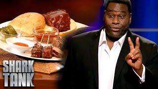 Shark Tank US  De-Boned Baby Back Rib Steak Entrepreneur NAILS The Art Of Pitching