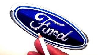 How to Draw the Ford Logo