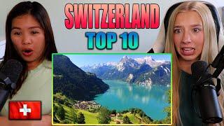 American Girls React To Top 10 Places To Visit In Switzerland