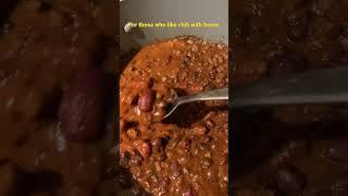 Chili with beans