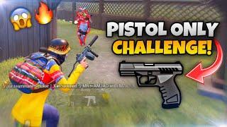 PISTOL ONLY Challenge In TDM   PUBG MOBILE