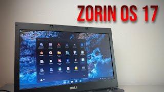 Zorin OS 17 on a 14 Year Old Laptop