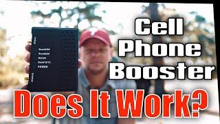 Boosting Your Cell Signal Is this Cell Phone Booster from Amazon Worth It?  Camping Gear Review