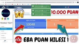 EBA PUAN HİLESİ #1 10.000 PUAN 