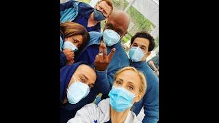 Greys Anatomy - Derek Shepherd Returns  Behind The Scenes  Season 17