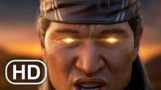 Fire God Liu Kang Destroys Everyone Scene 2023 - Mortal Kombat 1 & MK11