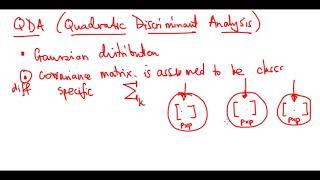 Quadratic Discriminant Analysis