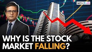 Why Is The Stock Market Falling Today?  Nifty Loses Rs 2 Lakh Crores In Market Cap