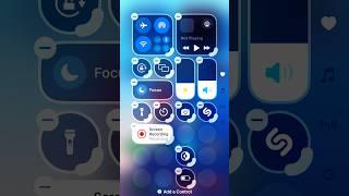 #iOS 18 Control Center - So many Buttons