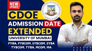 IDOL 2024 Admission Deadline EXTENDED Last Chance to Apply to University of Mumbai