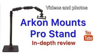 Arkon Mounts HD8RV29 Pro Stand for Videos & Photos in-depth review