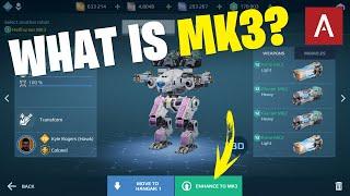 War Robots MK3 Upgrade Explained + MK3 Robots & Weapons Gameplay WR