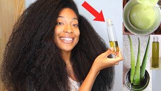 How To Properly Make Aloe vera Oil For Extreme Hair Growth 