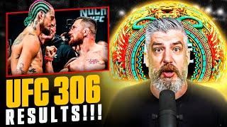 LUKE THOMAS *LIVE REACTION* UFC 306 RESULTS Sugar Sean & Alexa Grasso LOST