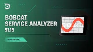 BOBCAT SERVICE ANALYZER 91.15  SUPPORT ‍