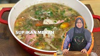 Sup Ikan Merah Kak Yan  Sup Ikan Simple dan Sedap