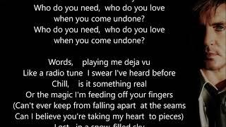 Duran Duran - Come Undone - HQ - Scroll lyrics 22