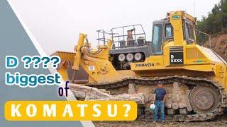 Komatsu D575A  biggest and most powerful Dozer