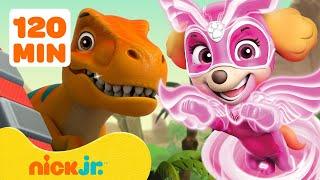 PAW Patrol Mighty Pups Charge Up w Skye Rubble & Marshall  2 Hour Compilation  Nick Jr.