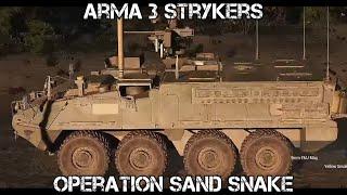 ARMA 3 Stryker Gameplay - Operation Sand Snake