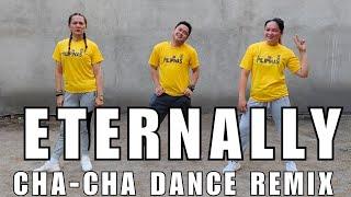 ETERNALLY - DJ JOHN GALLOS  CHACHA DANCE REMIX  SIMPLE DANCE