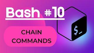 Bash #10 - Combining commands skip waiting